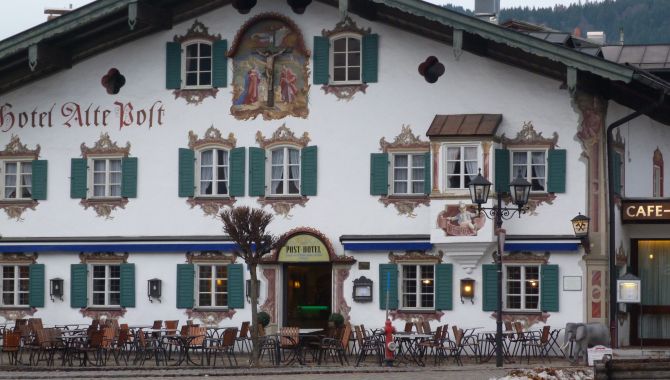 Oberammergau facade typique