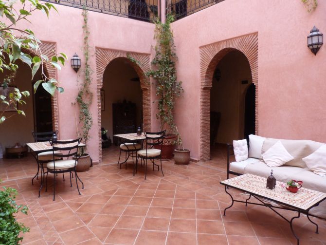 Atlas Kasbah patio