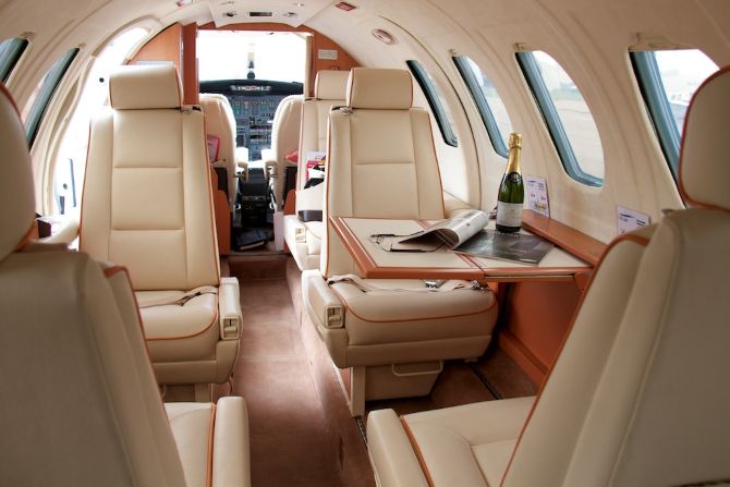 Le Jet intérieur avion