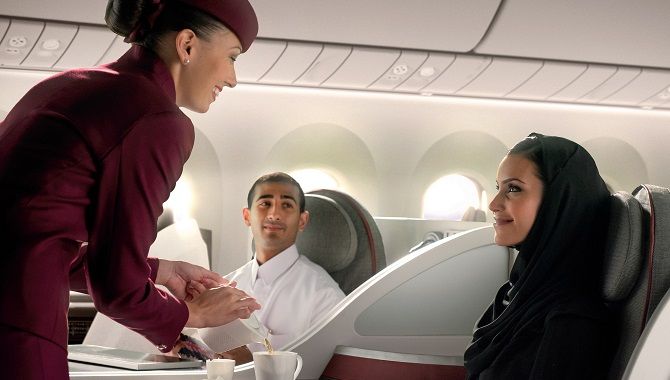 Qatar Airways classe Affaires