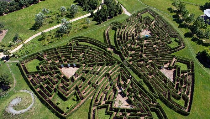 Jardins de Colette survol