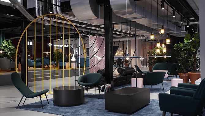 The Student Hotel deco
