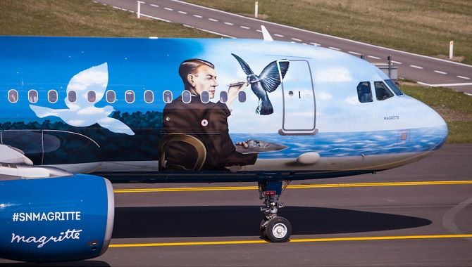 Brussels Airlines Magritte