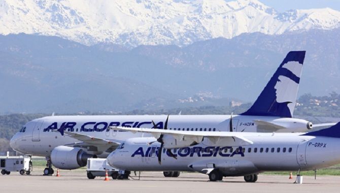 Air Corsica A320 et ATR72