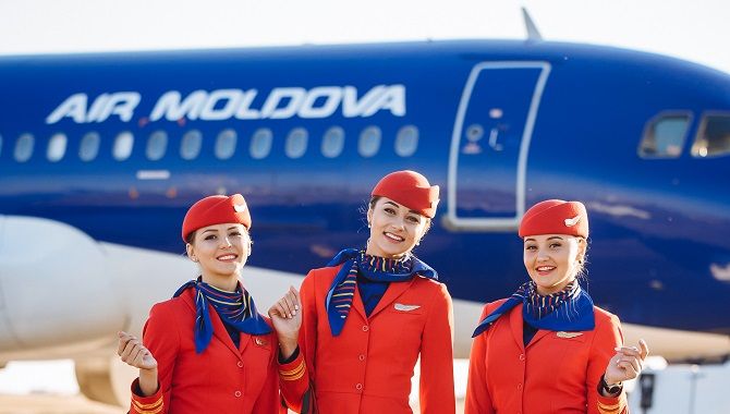 Air Moldova hotesses