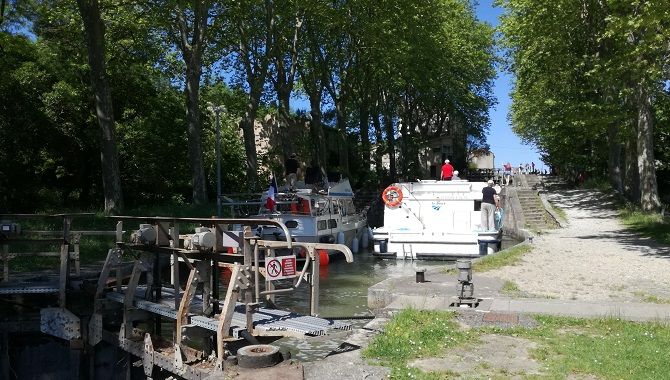 Castelnaudary ecluses Saint Roch