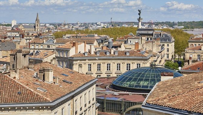 Bordeaux Hotel Konti vue terrasse