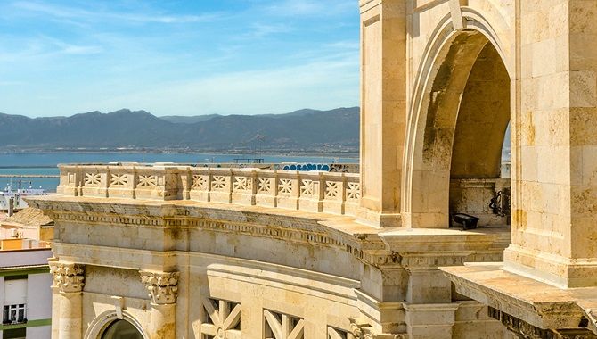 Cagliari Bastione di Saint Remy