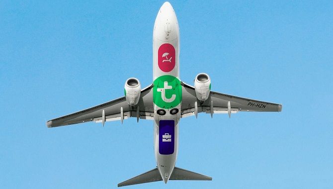 Transavia B737NG vu dessous