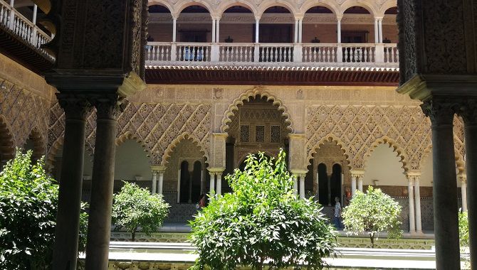 Seville Alcazar patio