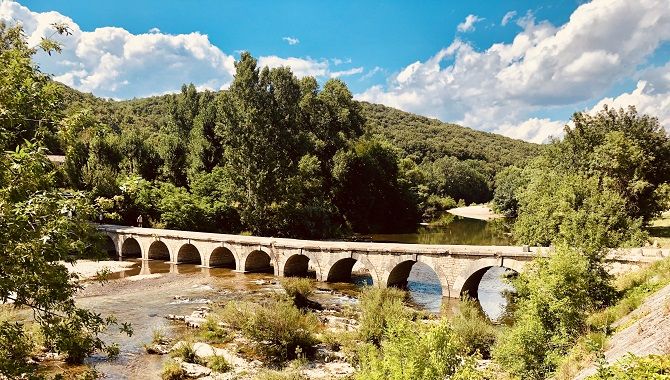 Provence occitane Pont du Moulin