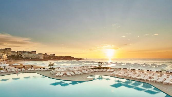 Biarritz Hotel du Palais piscine